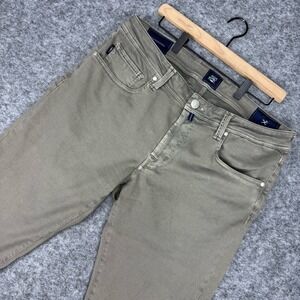 Tramarossa Michelangelo Pants Slim Stretch Olive Green Mens Size 36